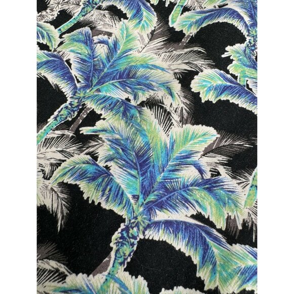 Vintage Tori Richard Uniforms Men Hawaiian Shirt Palm Trees Button Up Large L - Picture 6 of 6